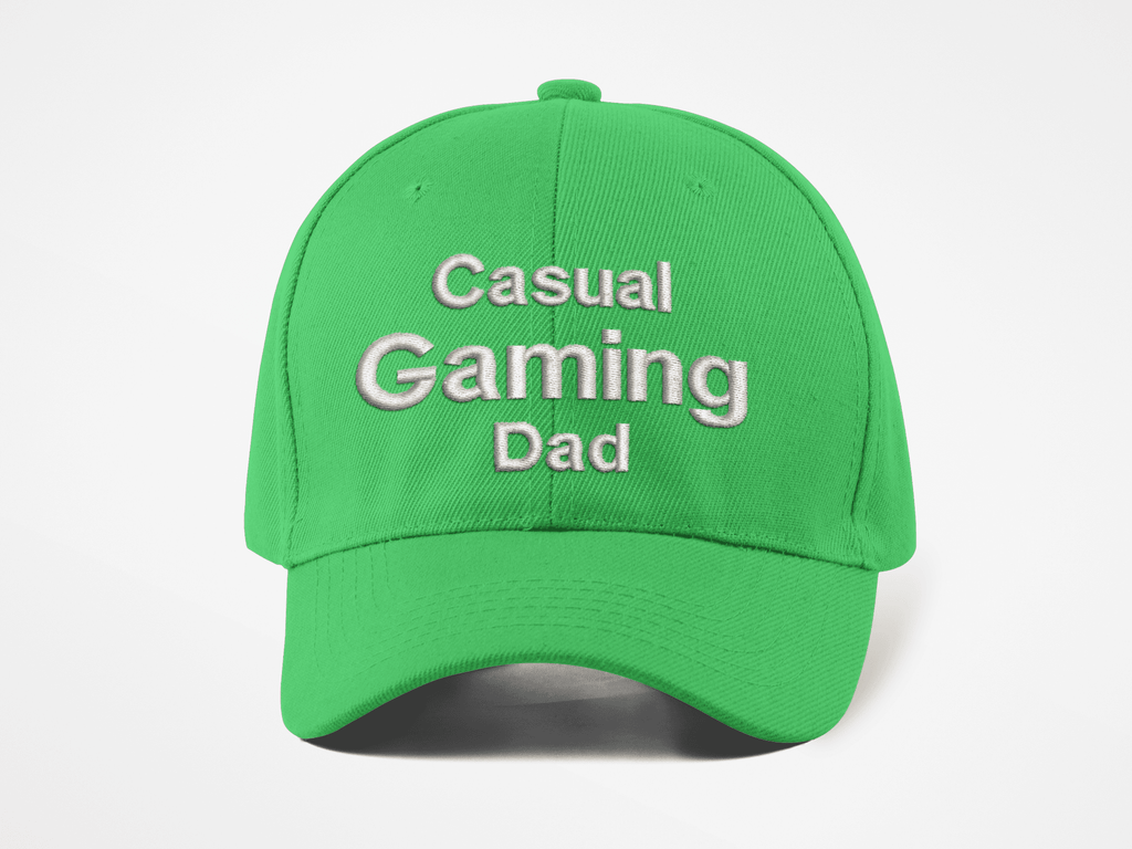 Casual Gaming Dad Logo Hat - Green