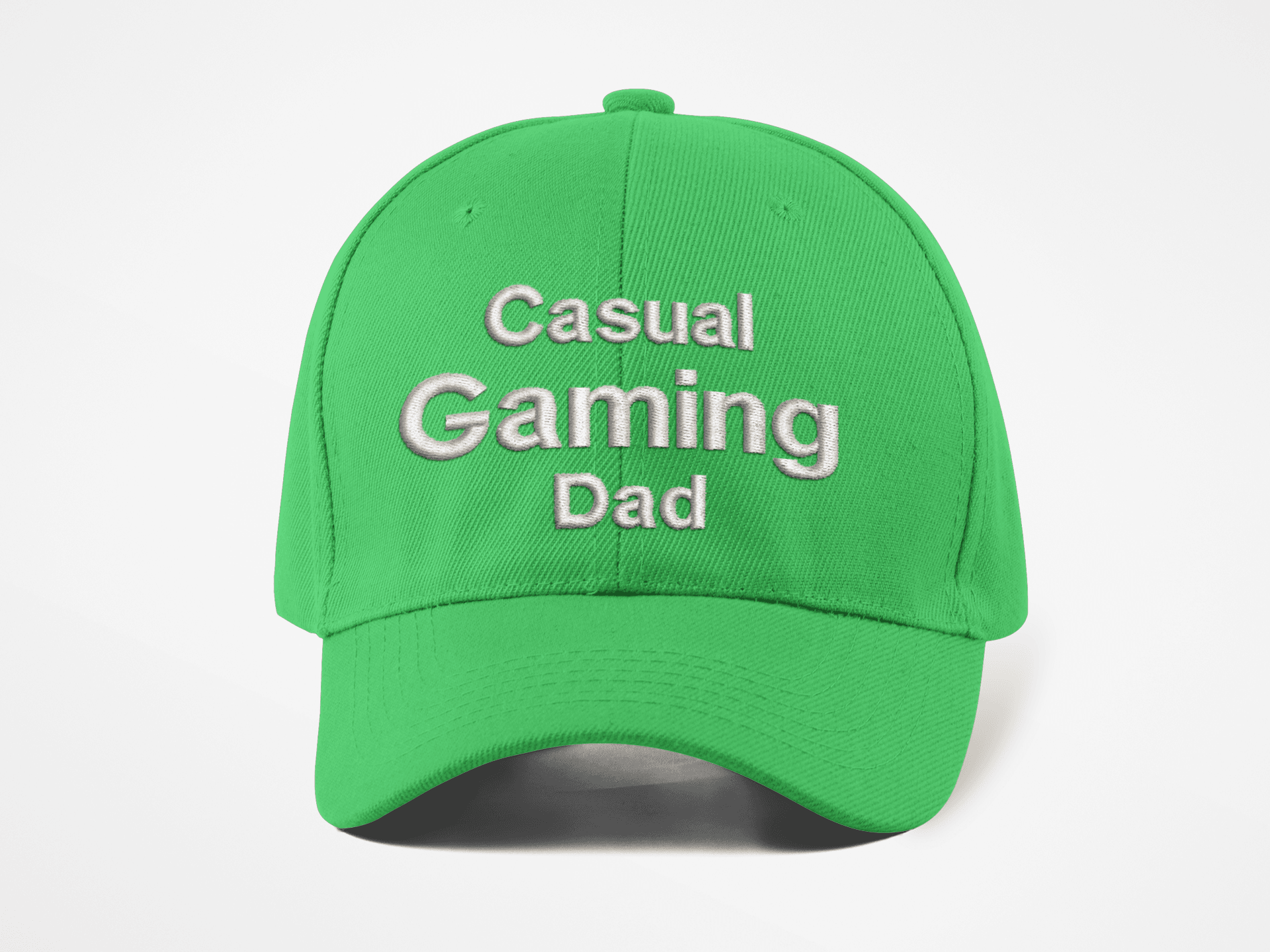 Casual Gaming Dad Logo Hat - Green