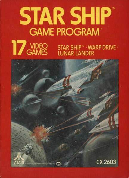 Star Ship (Atari 2600) - Game Manual Only