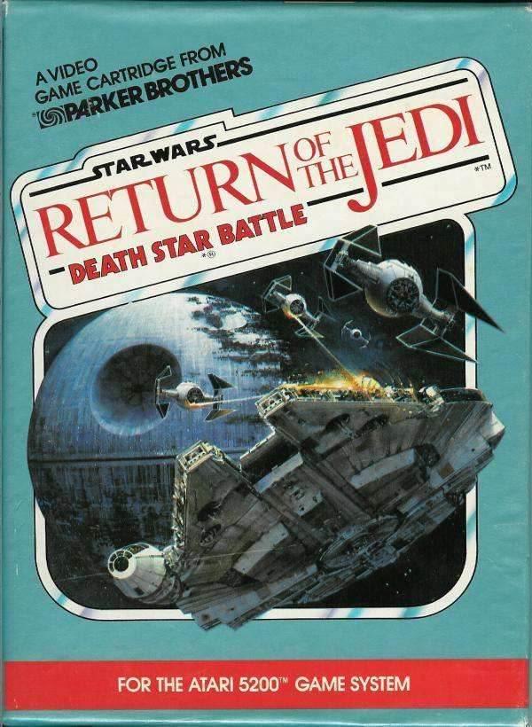 Star Wars: Return of the Jedi Death Star Battle (Atari 5200) - Game Manual Only