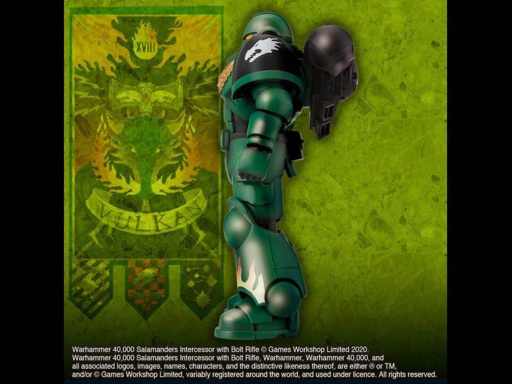 Warhammer 40K: Salamanders Intercessor - 