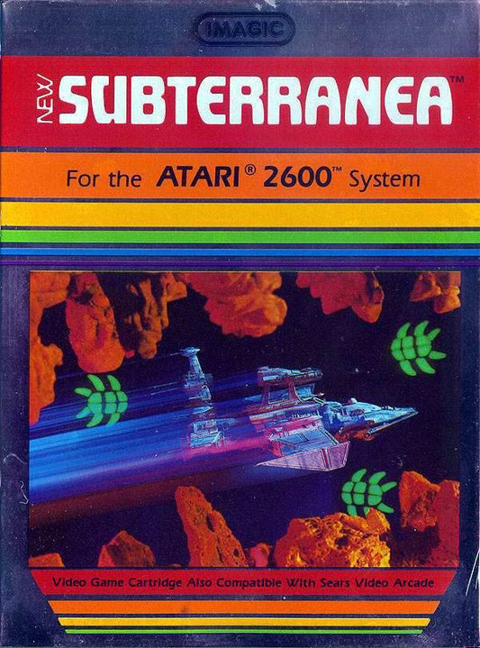 Subterranea (Atari 2600) - Game Manual Only