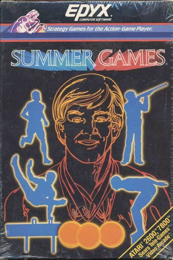 Summer Games (Atari 2600) - Game Manual Only