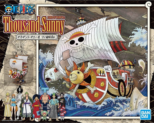 ONE PIECE - GRAND SHIP COLLECTION THOUSAND SUNNY LAND OF WANO VERSION MODEL KIT