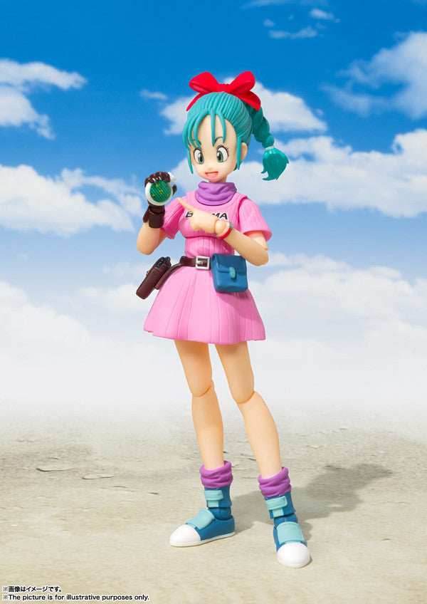 Dragon Ball - Bulma S.H Figuarts Action Figure (Re-Run) (Adventure Begins Ver.) - 