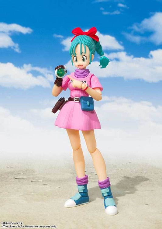 Dragon Ball - Bulma S.H Figuarts Action Figure (Re-Run) (Adventure Begins Ver.) - 