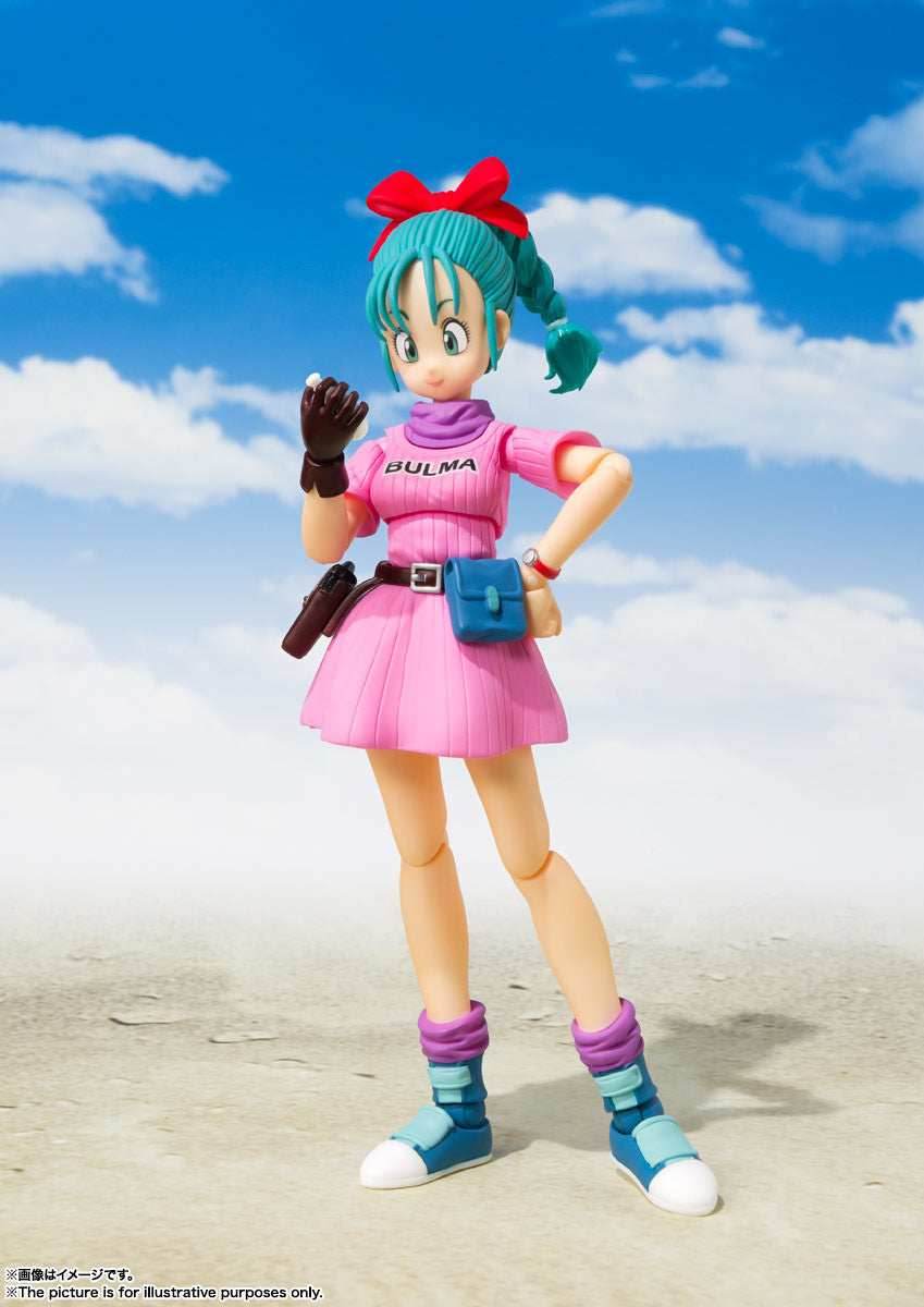 Dragon Ball - Bulma S.H Figuarts Action Figure (Re-Run) (Adventure Begins Ver.) - 