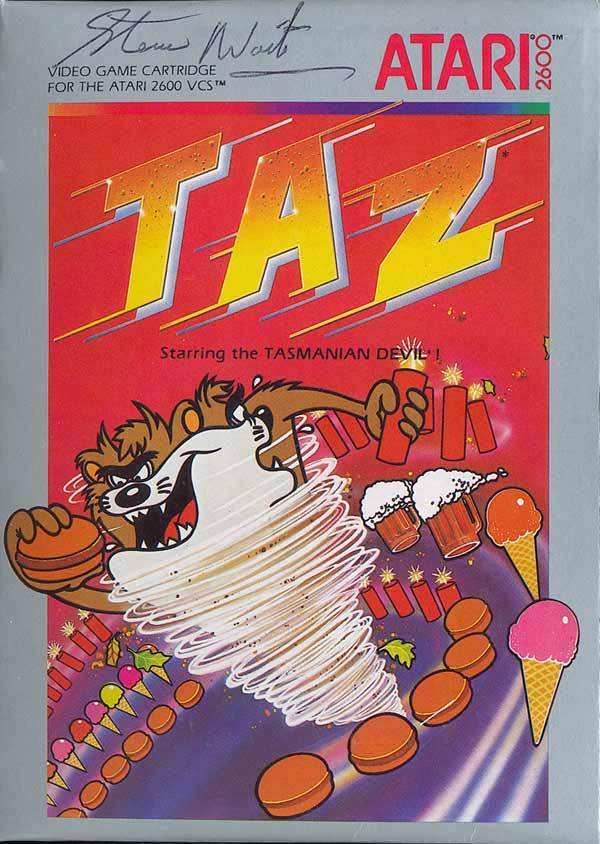 Taz (Atari 2600) - Game Manual Only