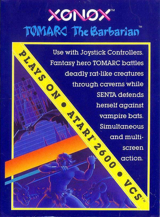 Tomarc The Barbarian (Atari 2600) - Game Manual Only