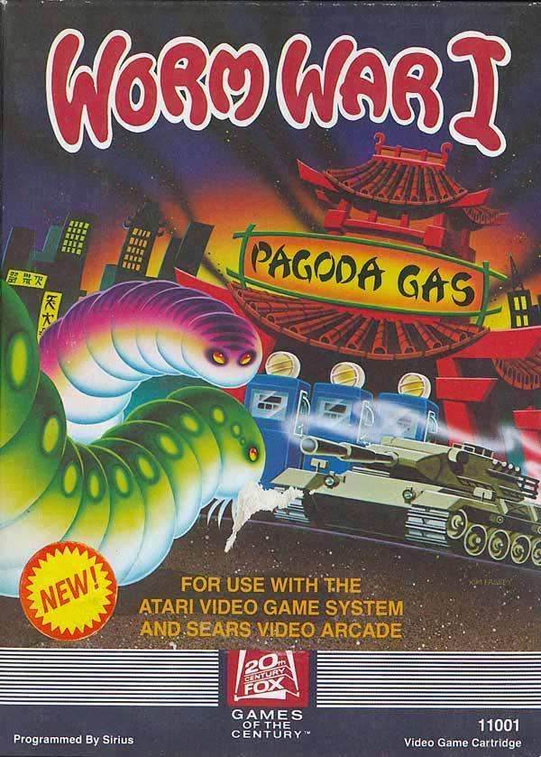 Worm War I (Atari 2600) - Game Manual Only