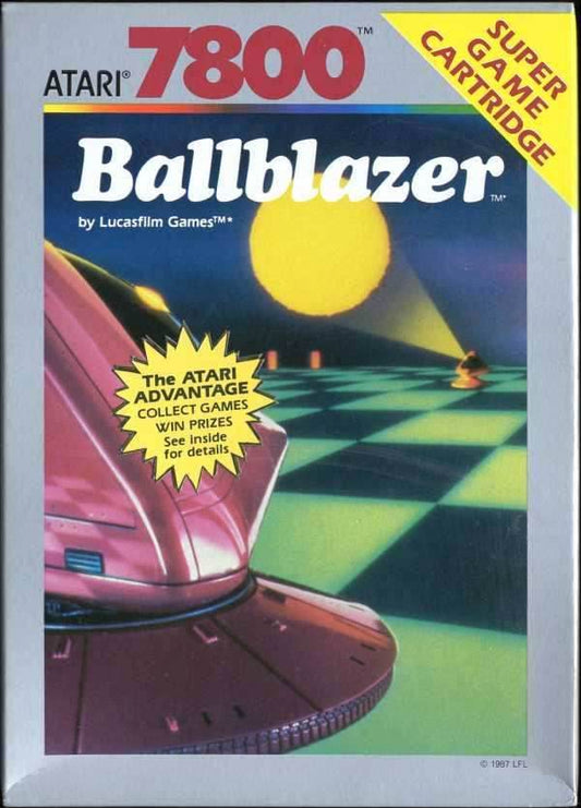 Ballblazer (Atari 7800) - Game Manual Only