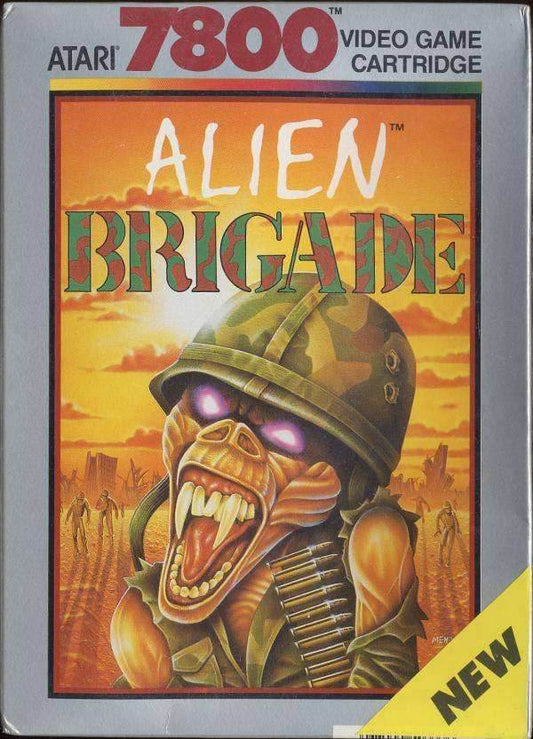 Alien Brigade (Atari 7800) - Game Manual Only