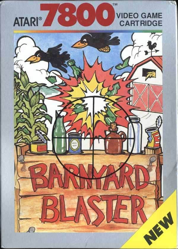 Barnyard Blaster (Atari 7800) - Game Manual Only