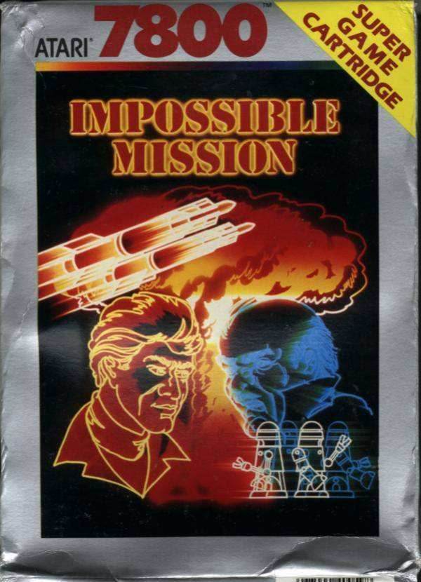 Impossible Mission (Atari 7800) - Game Manual Only