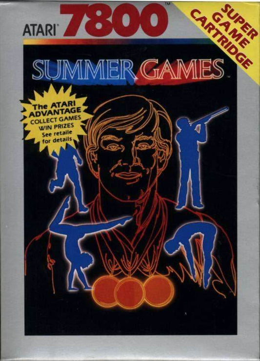 Summer Games (Atari 7800) - Game Manual Only