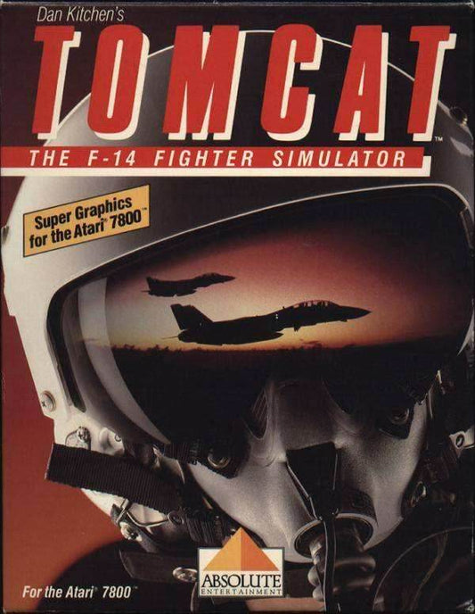 Tomcat F-14 Flight Simulator (Atari 7800) - Game Manual Only