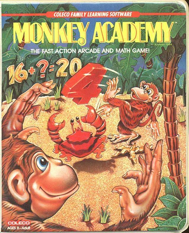 Monkey Academy (Colecovision) - Game Manual Only