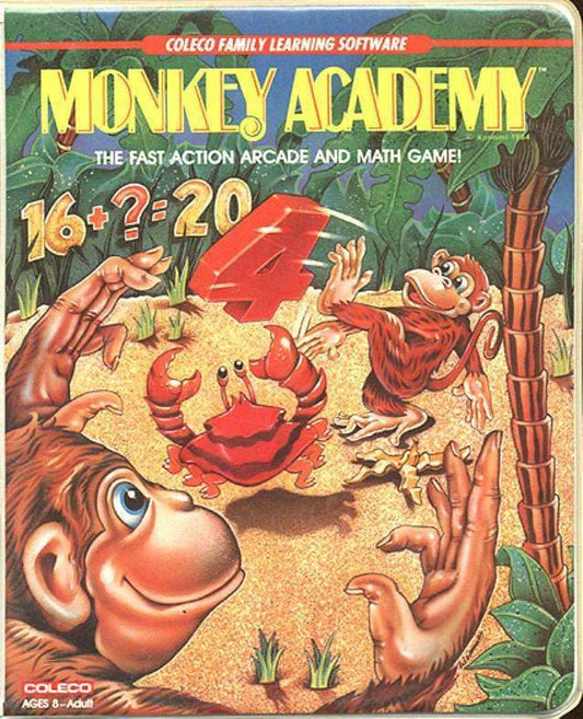Monkey Academy (Colecovision) - Game Manual Only