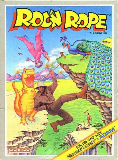 Roc 'N Rope (Colecovision) - Game Manual Only