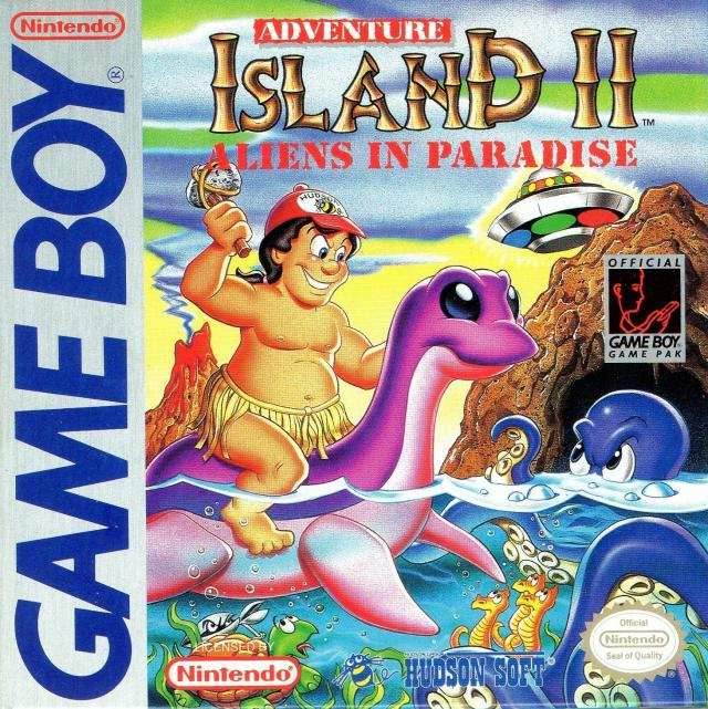 Adventure Island II: Aliens in Paradise (Gameboy) - Game Only