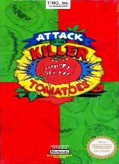 Attack of the Killer Tomatoes (Nintendo NES) - Ugly