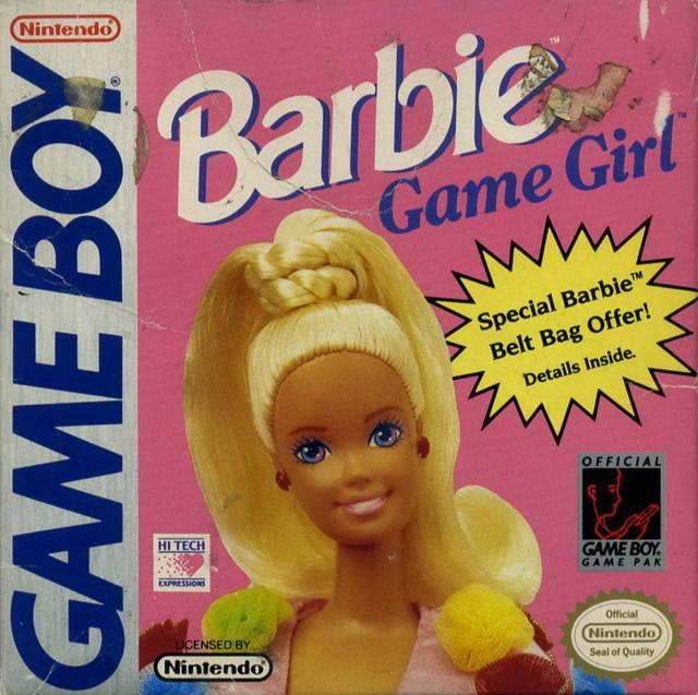 Barbie Game Girl (Gameboy Color) - Game Manual Only