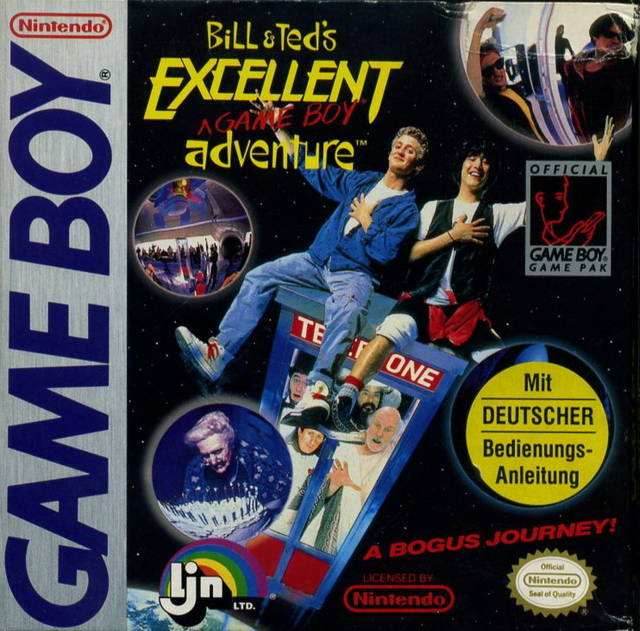 Bill & Ted's Excellent Game Boy Adventure (Gameboy) - Game Manual Only