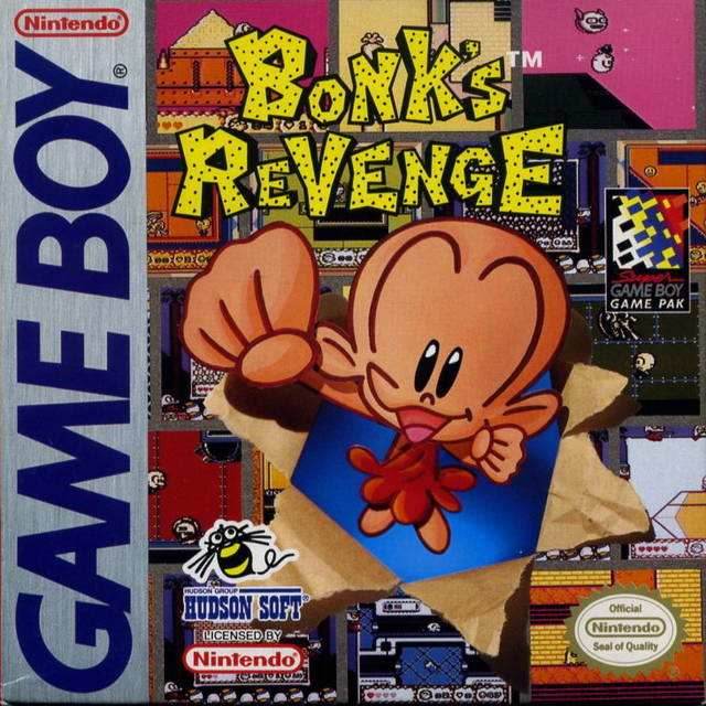 Bonk's Revenge (Gameboy) - Game Manual Only
