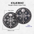 Cleric - Single 45mm Class Coins