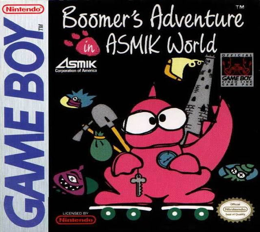 Boomer's Adventure in Asmik World (Gameboy) - Game Manual Only