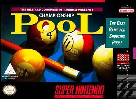 Championship Pool (Super Nintendo) - Game Manual Only