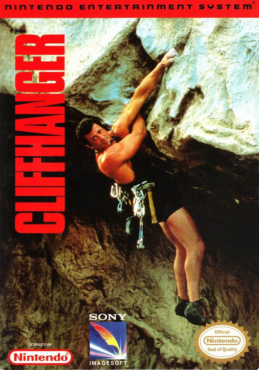 Cliffhanger (Nintendo NES) - Game Manual Only