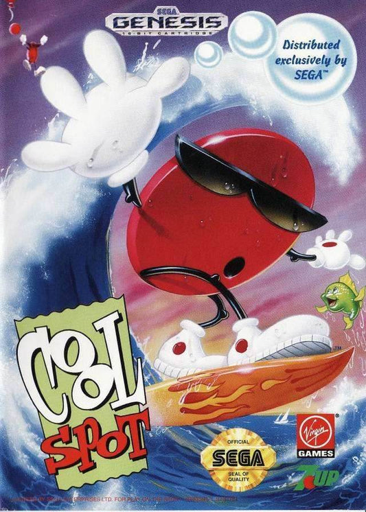 Cool Spot (Sega Genesis) - Game Manual Only
