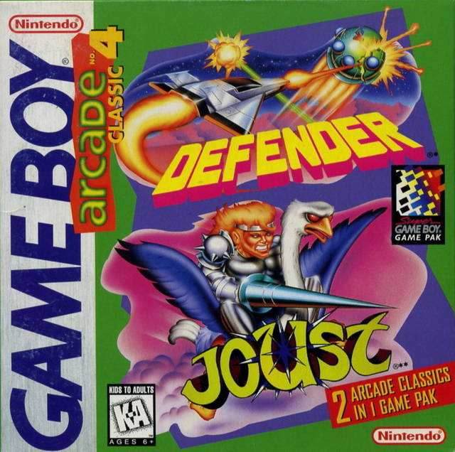 Arcade Classic No. 4: Defender / Joust (Gameboy Color) - Game Manual Only