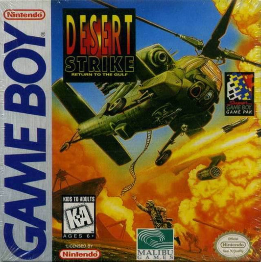 Desert Strike Return to the Gulf (Gameboy) - Game Manual Only