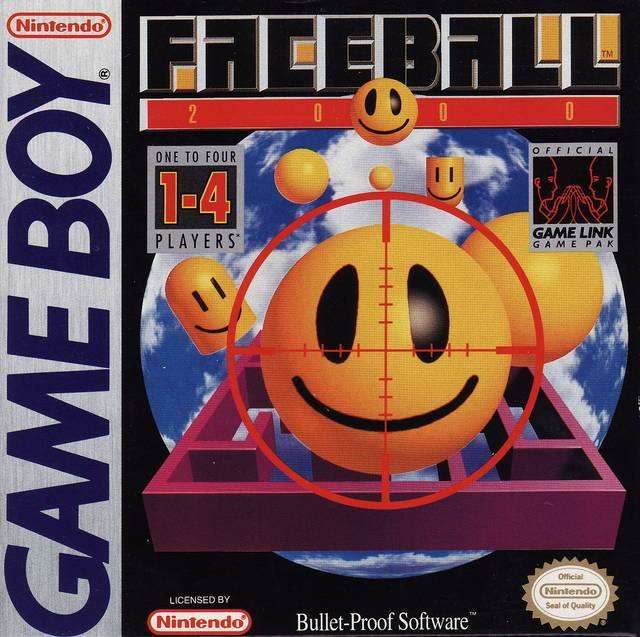 Faceball 2000 (Gameboy) - Game Manual Only
