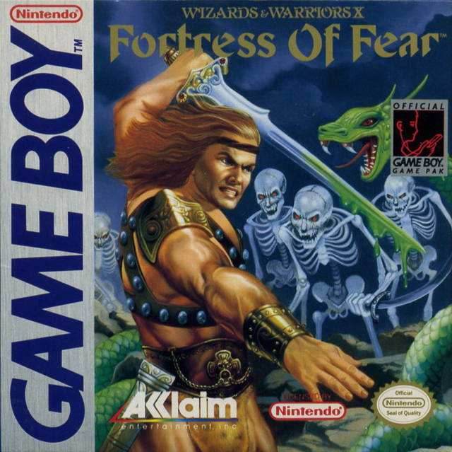 Fortress of Fear: Wizards & Warriors X (Gameboy) - Game Manual Only