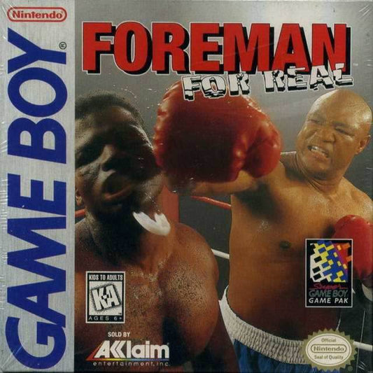Foreman for Real (Gameboy) - Game Manual Only
