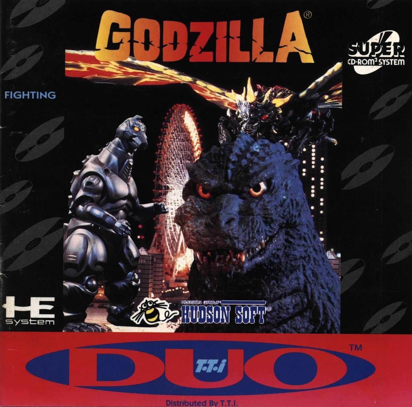 Godzilla [Super CD] (TurboGrafx-16) - Game Manual Only