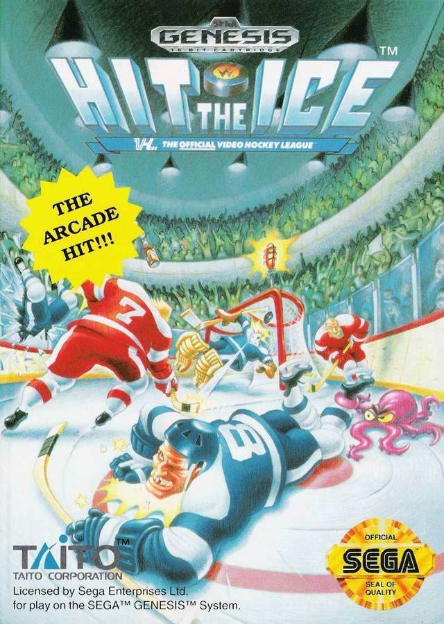 Hit the Ice (Sega Genesis) - Game Manual Only