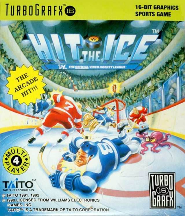 Hit the Ice (TurboGrafx-16) - Game Manual Only