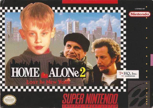 Home Alone 2 Lost In New York (Super Nintendo) - Game Manual Only