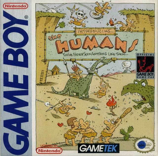 The Humans (Gameboy) - Game Manual Only