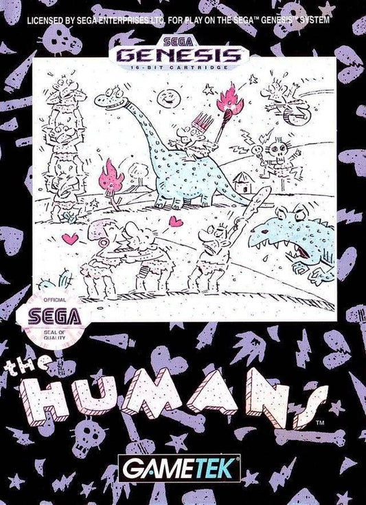 The Humans (Sega Genesis) - Game Manual Only