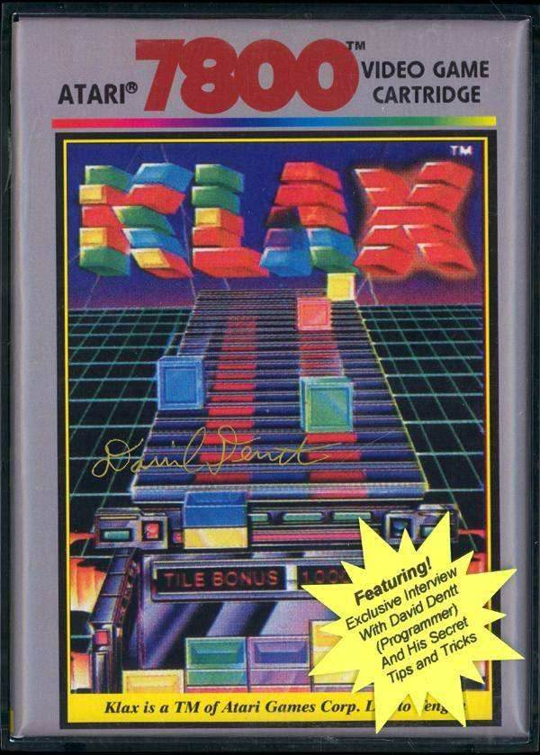 Klax (Atari 7800) - Game Manual Only