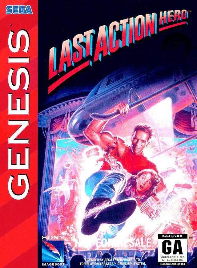 Last Action Hero (Sega Genesis) - Game Manual Only