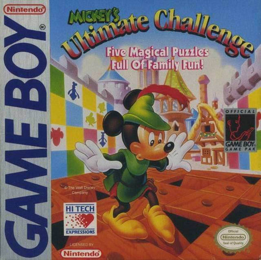 Mickey's Ultimate Challenge (Gameboy) - Game Manual Only
