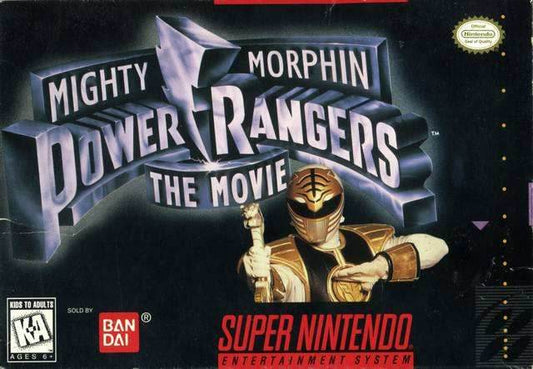 Mighty Morphin Power Rangers The Movie (Super Nintendo) - Game Manual Only