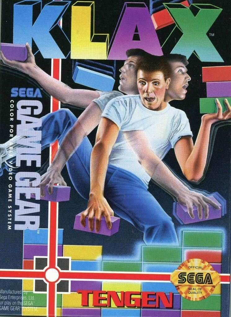 Klax (Sega Game Gear) - Game Manual Only