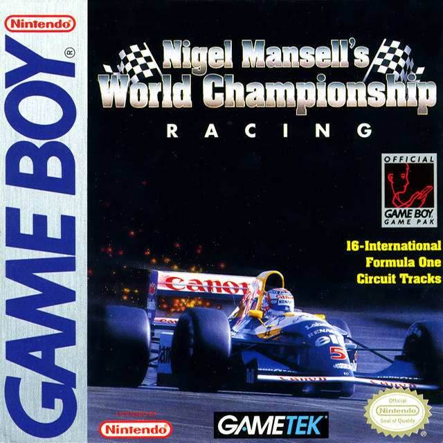 Nigel Mansell's World Championship Racing (Gameboy) - Game Manual Only